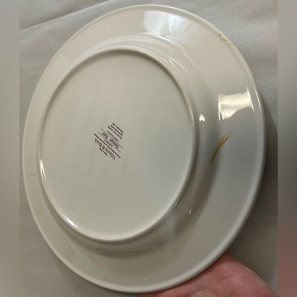 Villeroy & Boch Design Naif Plate Laplau Man with gun and dog 10.5” dinner as is - Picture 5 of 7